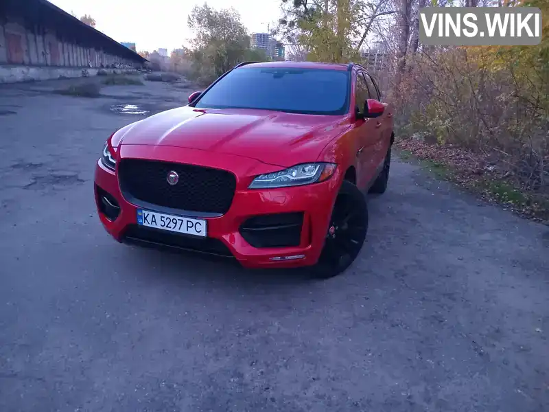 Jaguar F-Pace 2016, фото з оголошення 1 з 21, VIN SADCL2BV6HA072033