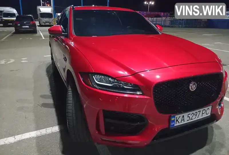 Jaguar F-Pace 2016, фото з оголошення 2 з 21, VIN SADCL2BV6HA072033