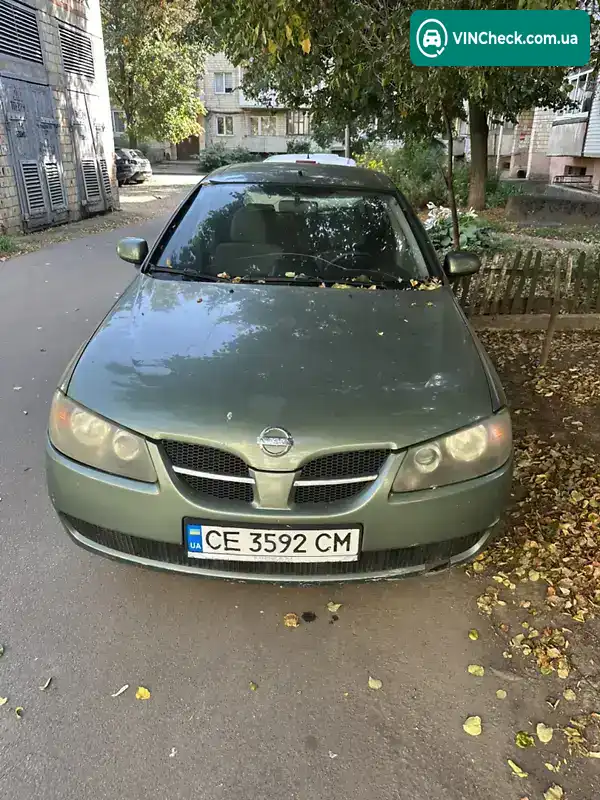 Nissan Almera 2004, фото з оголошення 1 з 9, VIN SJNFHAN16U0384593