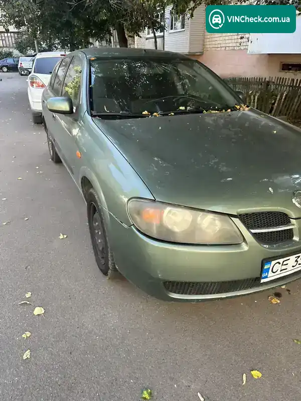 Nissan Almera 2004, фото з оголошення 2 з 9, VIN SJNFHAN16U0384593