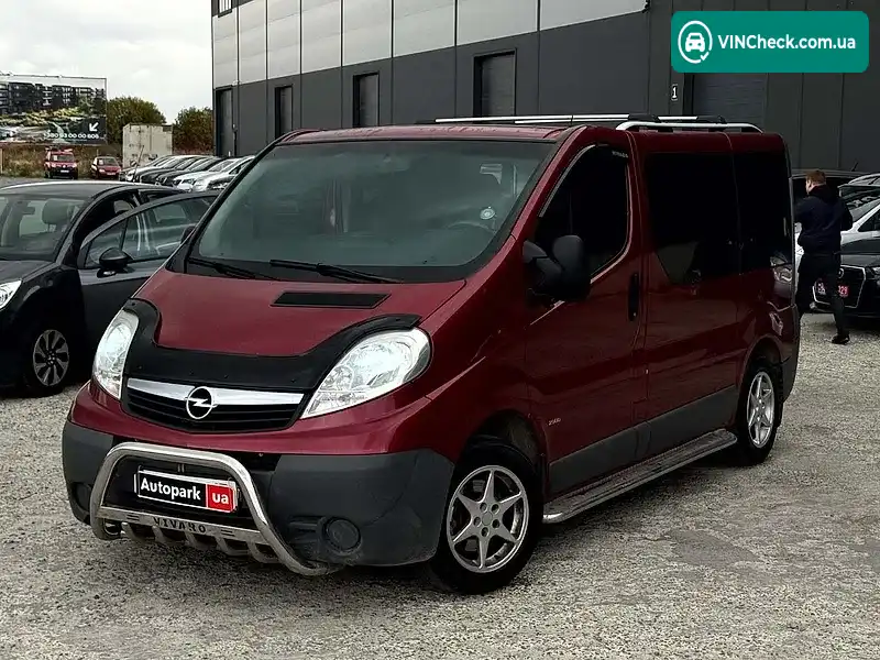 Opel Vivaro 2009, фото з оголошення 1 з 20, VIN W0LJ7BHAH9V626731