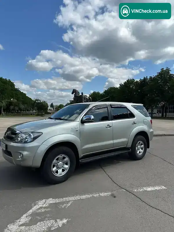Toyota Fortuner 2008, фото з оголошення 1 з 21, VIN MHFYX59G508009259