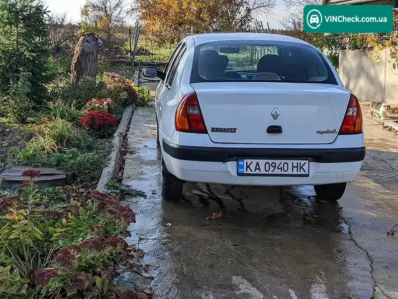 Renault Symbol 2004, фото з оголошення 1 з 12, VIN VF1LB03C531700447