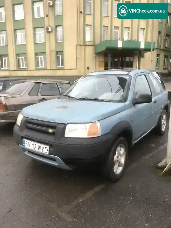 Land Rover Freelander 2001, фото з оголошення 1 з 4, VIN SALLNAAE82A373766
