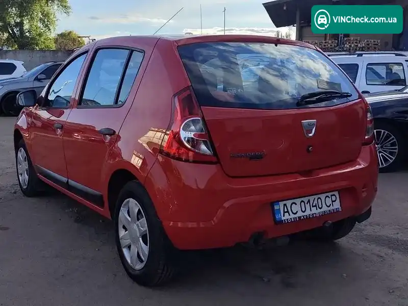 Dacia Sandero 2010, фото з оголошення 2 з 20, VIN UU1BSDA1P44164155