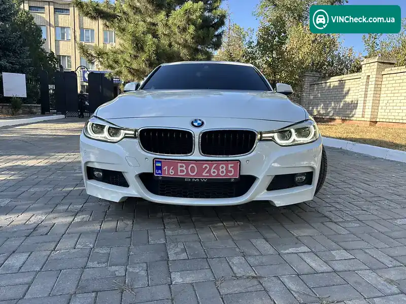 BMW 3 Series 2016, фото з оголошення 1 з 20, VIN WBA8C5105HK855473