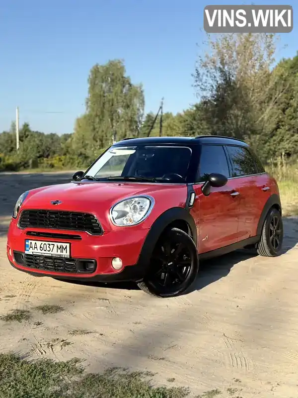 MINI Countryman 2013, фото з оголошення 1 з 14, VIN WMWZC51080WP00935