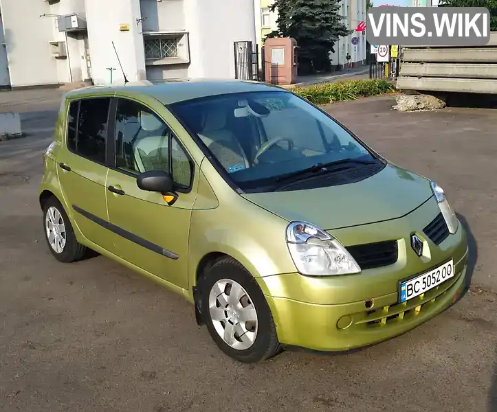Renault Modus 2004, фото з оголошення 1 з 14, VIN VF1JP0D0532357550