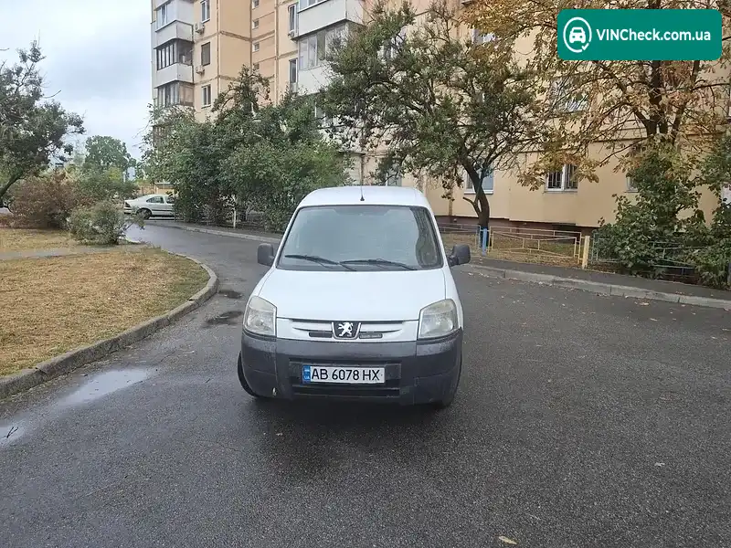 Peugeot Partner 2007, фото з оголошення 1 з 10, VIN VF3GBKFWC96266694