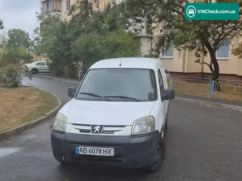 Peugeot Partner 2007, фото з оголошення 2 з 10, VIN VF3GBKFWC96266694