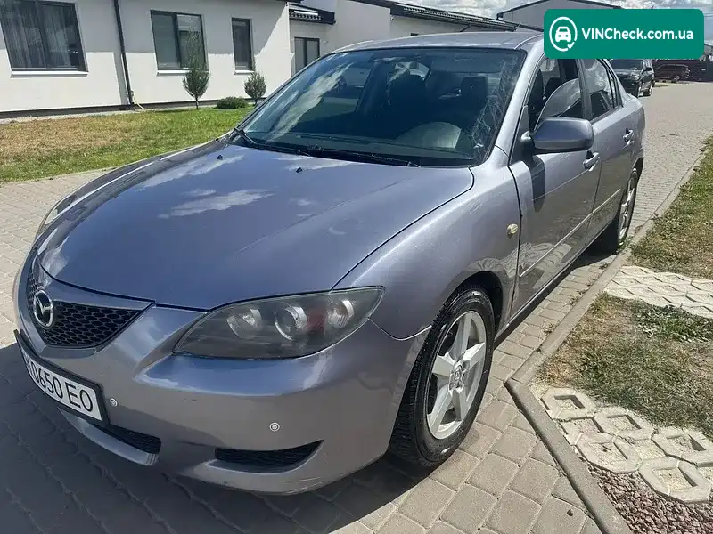 Mazda 3 2004, фото з оголошення 1 з 8, VIN JMZBK12Z251157362