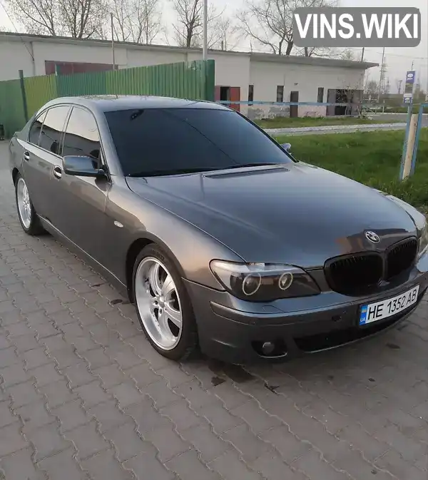 BMW 7 Series 2005, фото з оголошення 1 з 21, VIN WBAHM61090DH91016