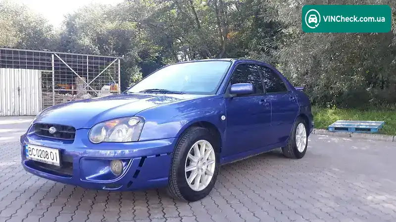 Subaru Impreza 2003, фото з оголошення 2 з 13, VIN JF1GD5LR53G045169