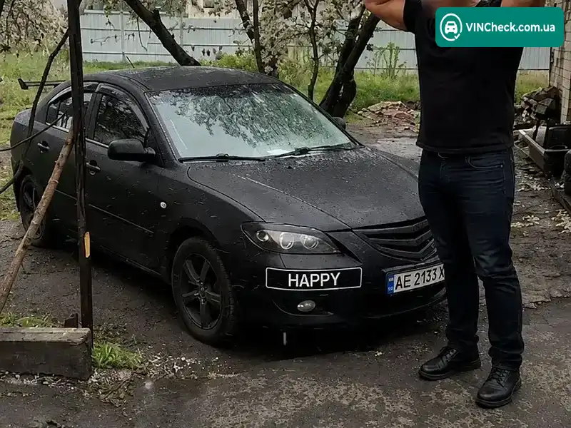 Mazda 3 2005, фото з оголошення 2 з 10, VIN JMZBK12Z561306044