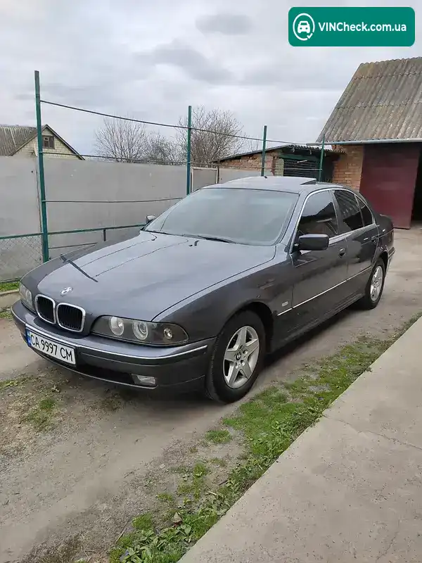 BMW 5 Series 1997, фото з оголошення 1 з 12, VIN WBADD21060BH55383