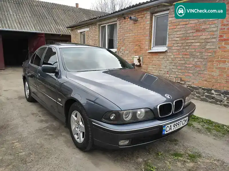 BMW 5 Series 1997, фото з оголошення 2 з 12, VIN WBADD21060BH55383