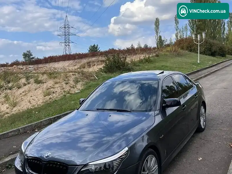 BMW 5 Series 2008, фото з оголошення 2 з 20, VIN WBANX91070CU46324