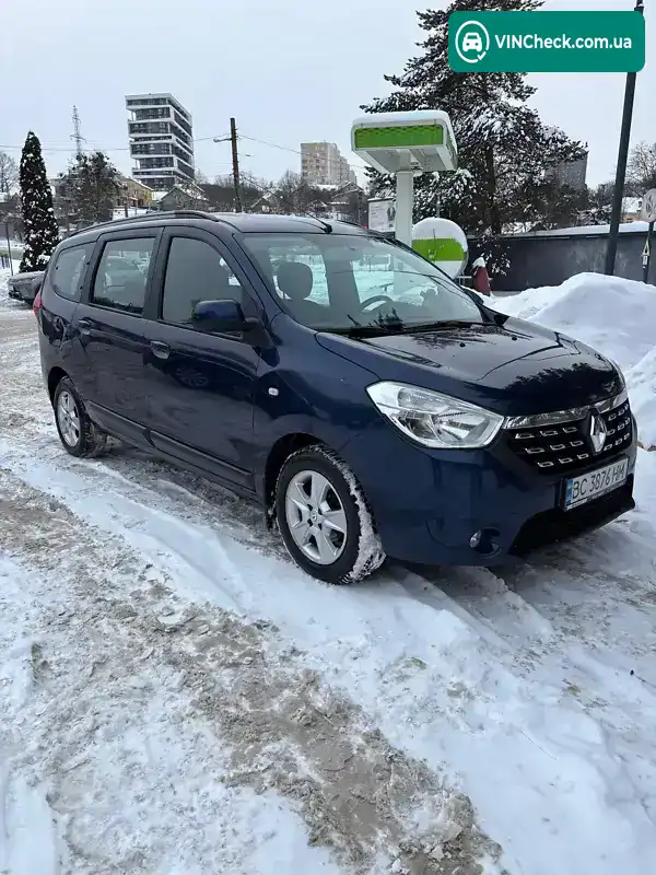 Renault Lodgy 2018, фото з оголошення 1 з 21, VIN VF1JSRDL461403989