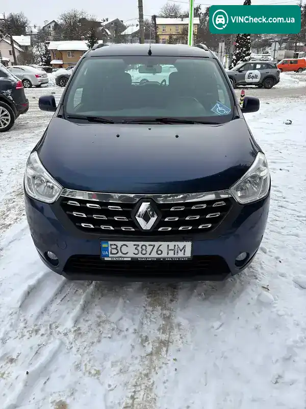 Renault Lodgy 2018, фото з оголошення 2 з 21, VIN VF1JSRDL461403989