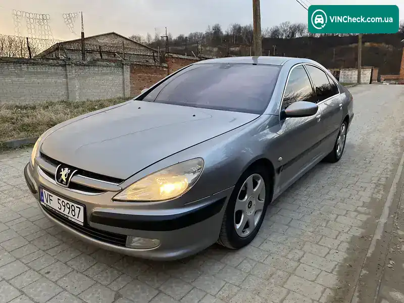 Peugeot 607 2001, фото з оголошення 2 з 20, VIN VF39D4HXE92029780