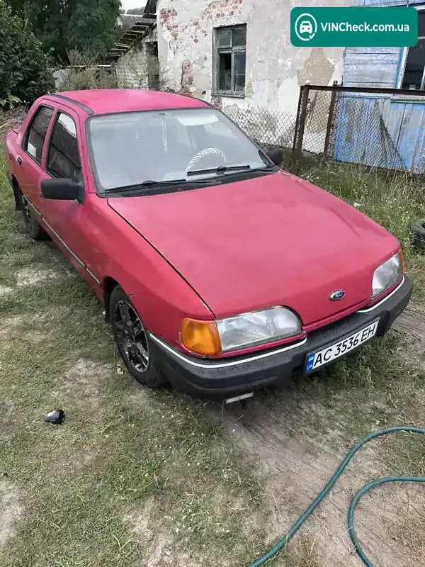 Ford Sierra 1987, фото з оголошення 1 з 8, VIN WF0FXXGBBFHD17706