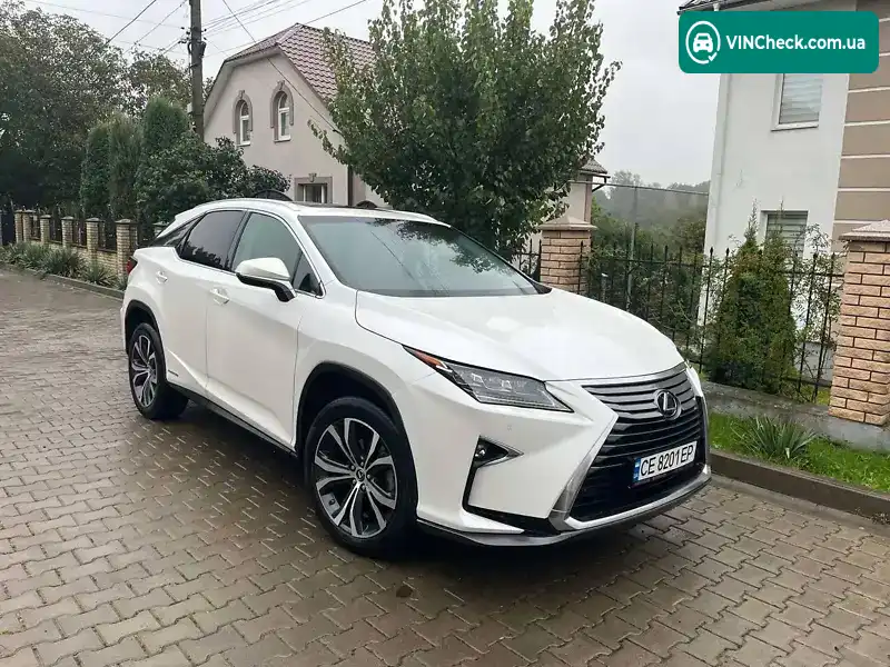 Lexus RX 2018, фото з оголошення 1 з 9, VIN 2T2BGMCA2JC027607
