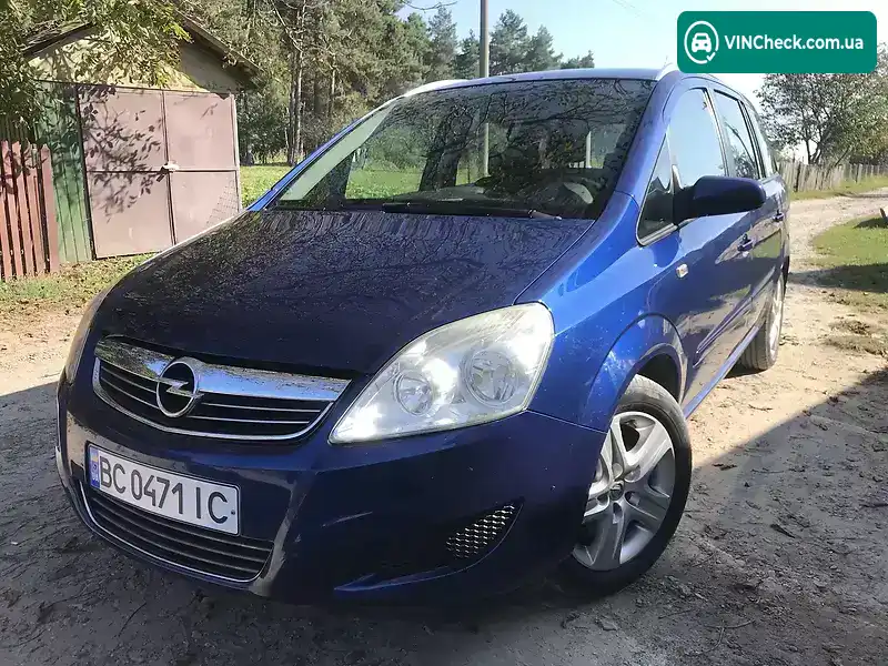 Opel Zafira 2008, фото з оголошення 1 з 17, VIN W0L0AHM759G033881