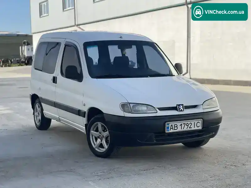 Peugeot Partner 1999, фото з оголошення 1 з 20, VIN VF35BWJZE60202007
