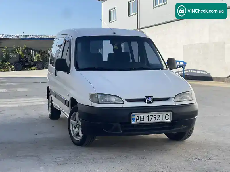 Peugeot Partner 1999, фото з оголошення 2 з 20, VIN VF35BWJZE60202007