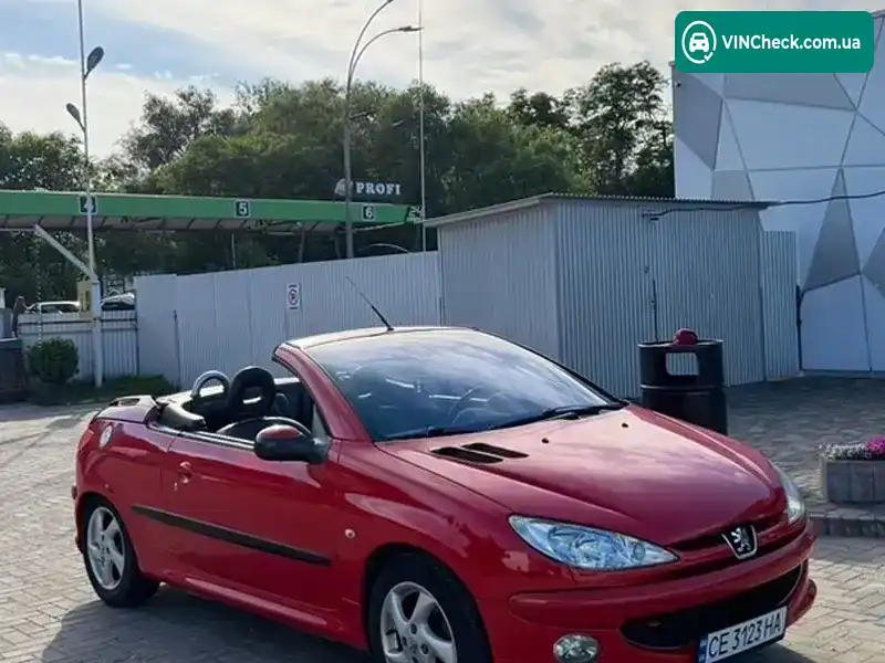 Peugeot 206 2006, фото з оголошення 1 з 13, VIN VF32DNFUB47623620