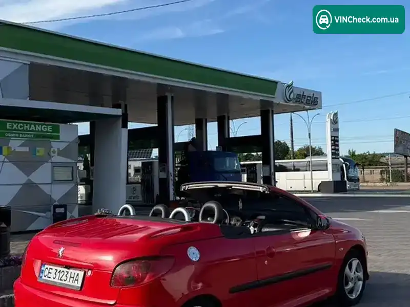 Peugeot 206 2006, фото з оголошення 2 з 13, VIN VF32DNFUB47623620