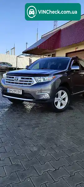Toyota Highlander 2011, фото з оголошення 2 з 20, VIN JTEES42A102181199