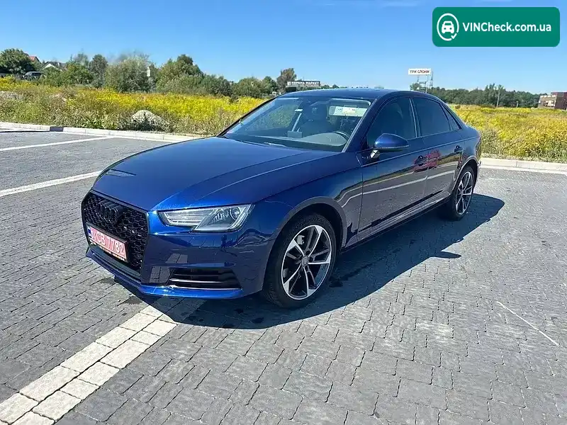 Audi A4 2019, фото з оголошення 1 з 16, VIN WAUGMAF49KN015280