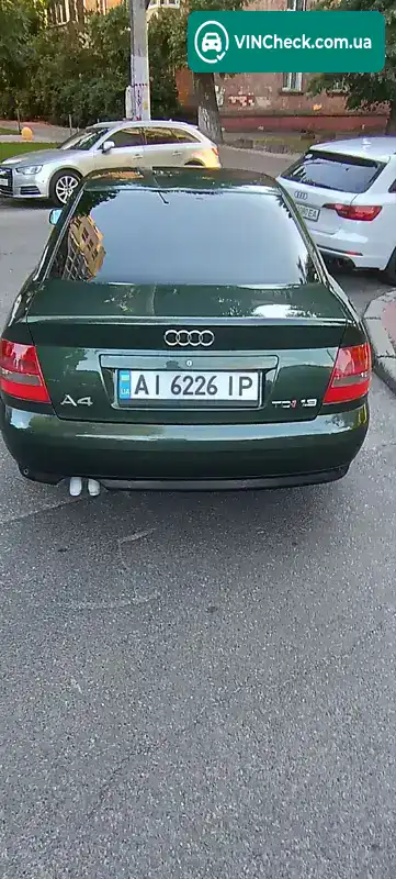 Audi A4 2000, фото з оголошення 2 з 6, VIN WAUZZZ8DZYA162655