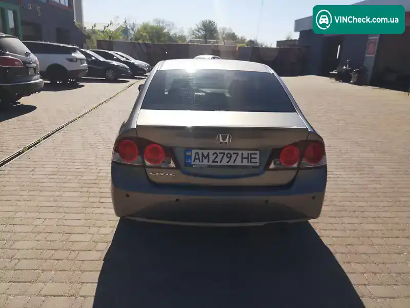 Honda Civic 2008, фото з оголошення 2 з 20, VIN NLAFD76408W023577
