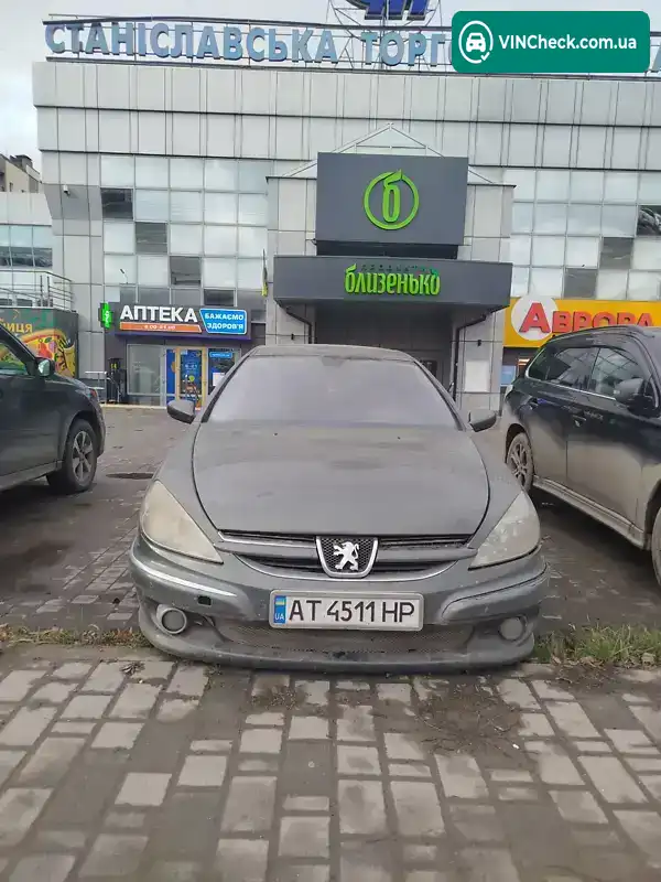 Peugeot 607 2005, фото з оголошення 1 з 8, VIN VF39U4HXE92212478