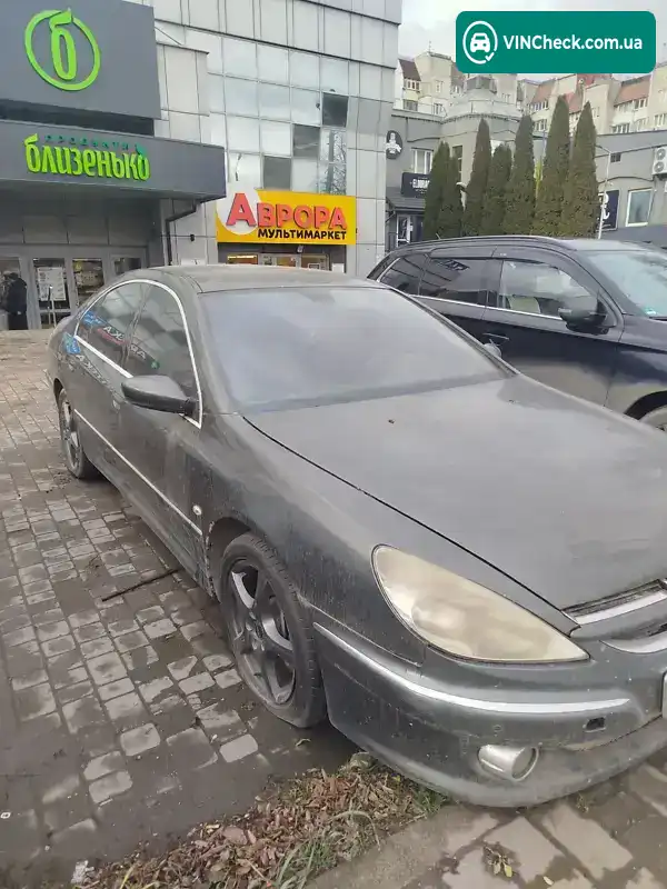 Peugeot 607 2005, фото з оголошення 2 з 8, VIN VF39U4HXE92212478