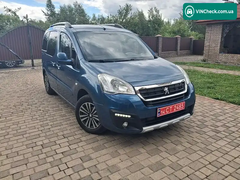 Peugeot Partner 2016, фото з оголошення 1 з 20, VIN VF37JBHY6GJ765687