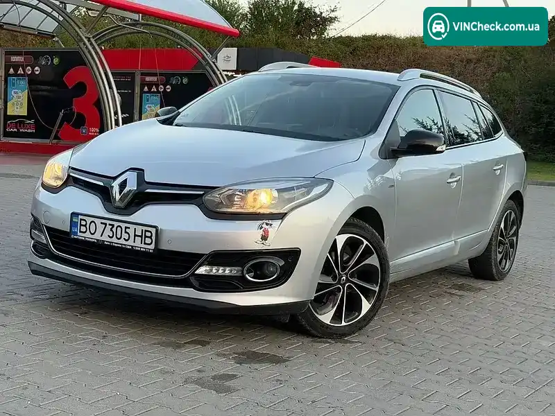 Renault Megane 2014, фото з оголошення 1 з 20, VIN VF1KZS00E51634927