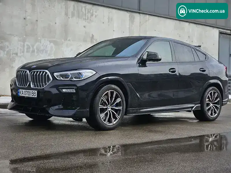 BMW X6 2020, фото з оголошення 1 з 21, VIN WBACY610309E22721