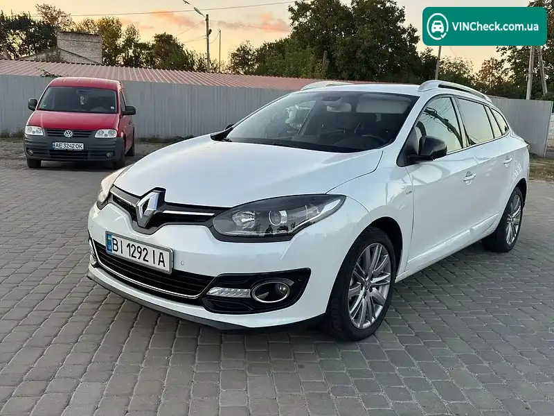Renault Megane 2016, фото з оголошення 1 з 20, VIN VF1KZ030H54675964