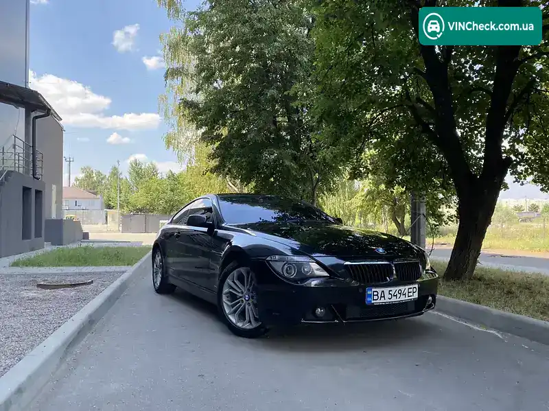BMW 6 Series 2007, фото з оголошення 1 з 20, VIN WBAEH31090B703998