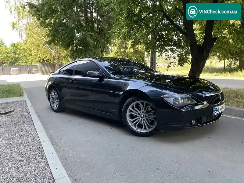 BMW 6 Series 2007, фото з оголошення 2 з 20, VIN WBAEH31090B703998