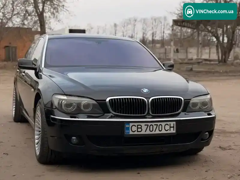 BMW 7 Series 2005, фото з оголошення 1 з 8, VIN WBAHN81040DT15519