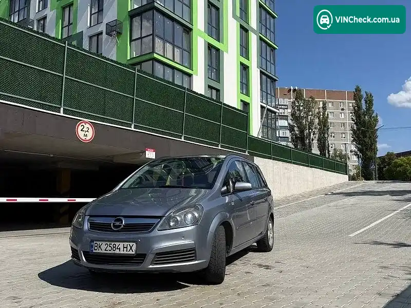 Opel Zafira 2007, фото з оголошення 1 з 10, VIN W0L0AHM7572101799