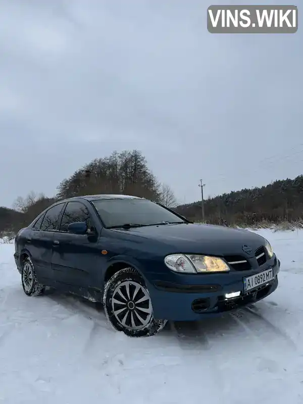 Nissan Almera 2001, фото з оголошення 1 з 16, VIN JN1CAAN16U0007769
