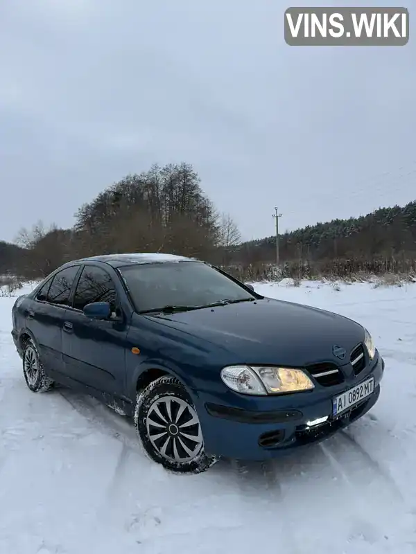 Nissan Almera 2001, фото з оголошення 2 з 16, VIN JN1CAAN16U0007769