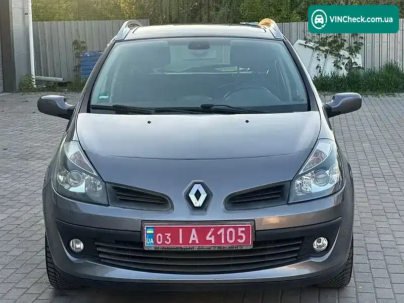 Renault Clio 2008, фото з оголошення 2 з 20, VIN VF1KR1B0A40069306