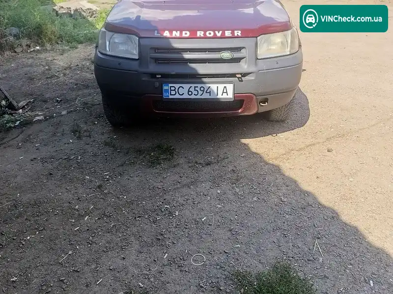 Land Rover Freelander 2002, фото з оголошення 1 з 6, VIN SALLNABE22A398407