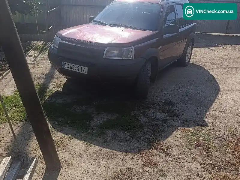 Land Rover Freelander 2002, фото з оголошення 2 з 6, VIN SALLNABE22A398407